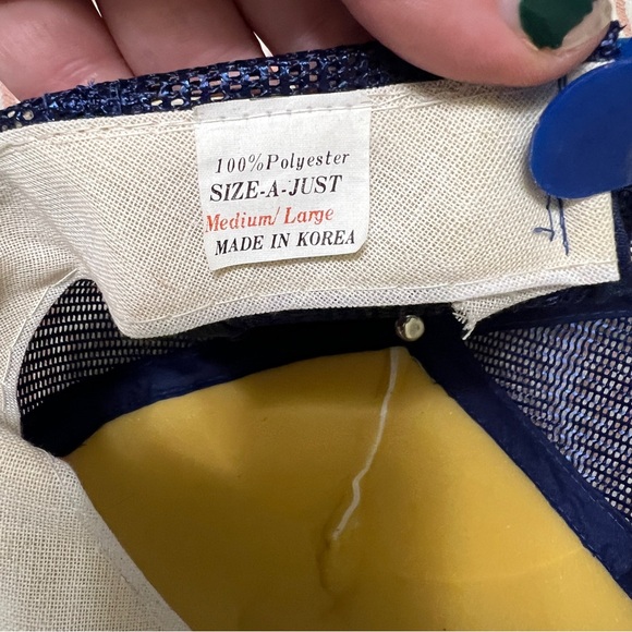 Vintage 80s Taurus Trucker Hat - Picture 3 of 5